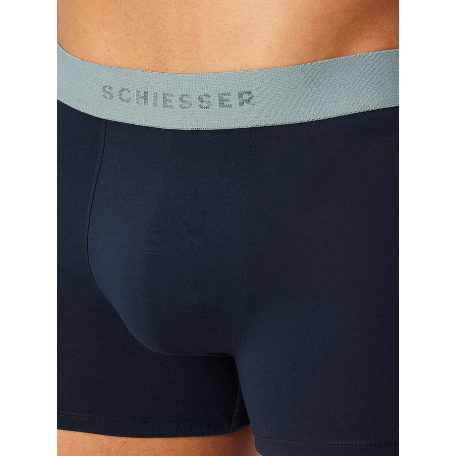 Schiesser Lot de 5 Boxers Retro en Coton Biologique  
