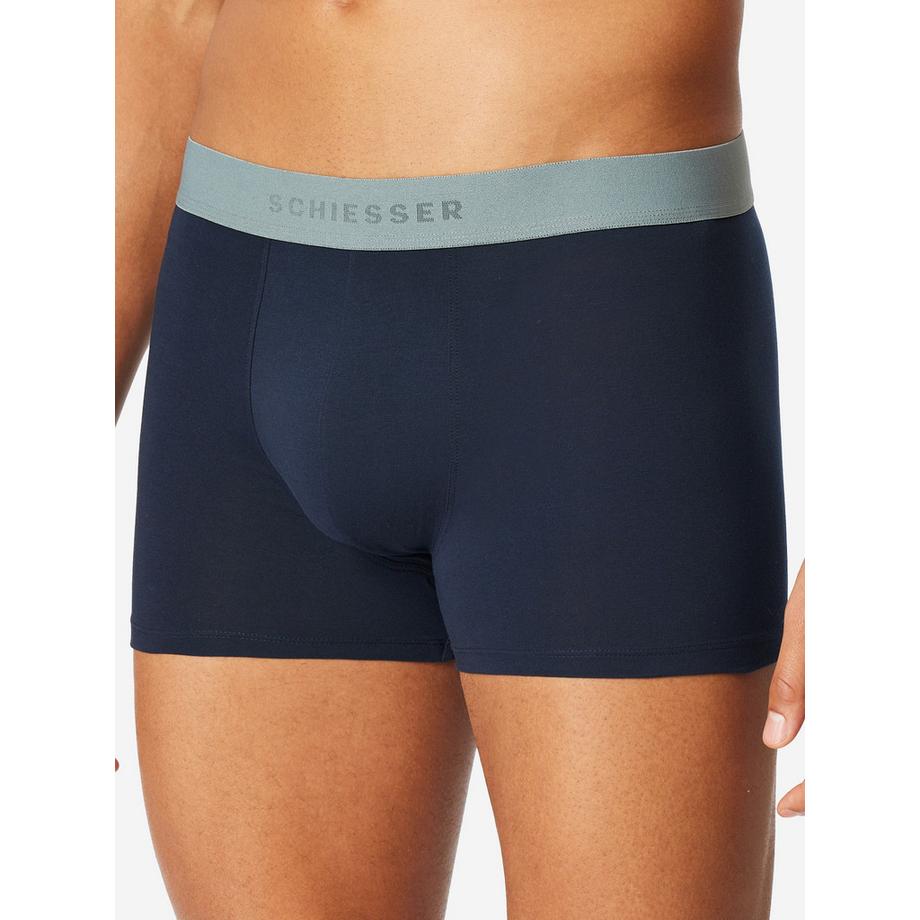 Schiesser Lot de 5 Boxers Retro en Coton Biologique  