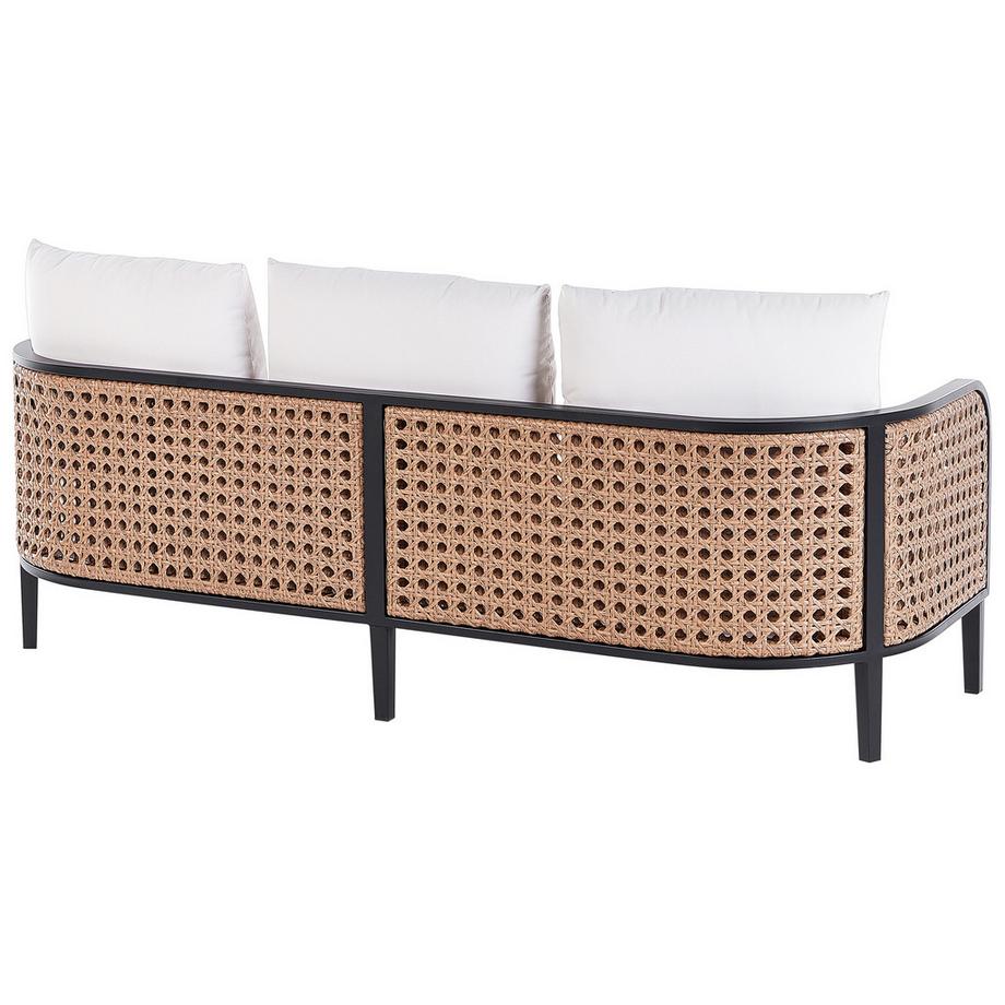 Beliani 3 Sitzer Sofa aus Aluminium  MONTEFALCO  