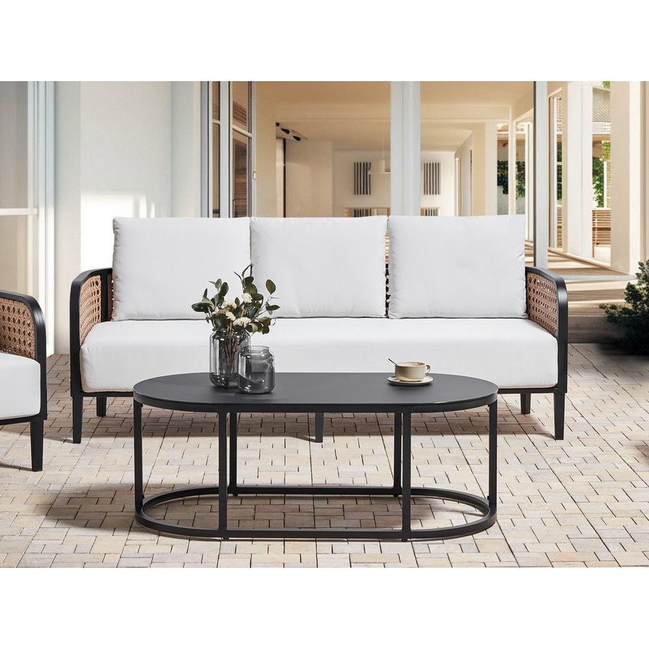 Beliani 3 Sitzer Sofa aus Aluminium  MONTEFALCO  