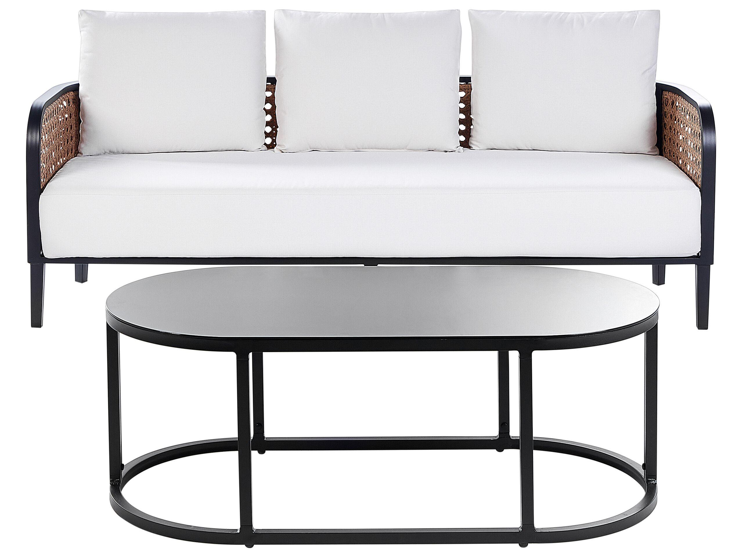 Image of 3 Sitzer Sofa aus Aluminium Modern MONTEFALCO 3 Sitzer Sofa aus Aluminium Modern MONTEFALCO