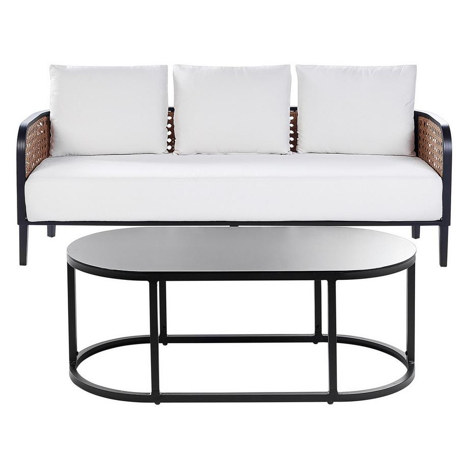 3 Sitzer Sofa aus Aluminium  MONTEFALCO