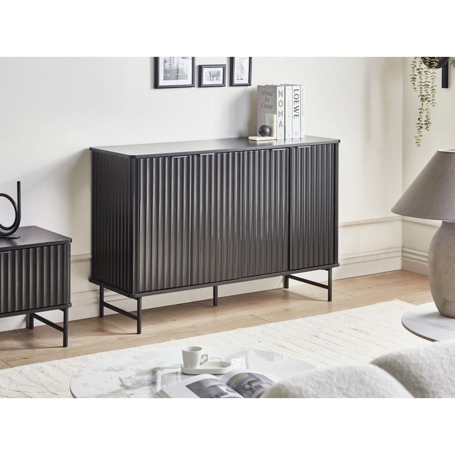 Beliani Armoire en MDF Moderne GLASTONBURY  