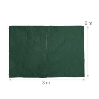 B2X 4 Stk. Seitenwände für Partyzelte  