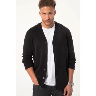 Sthuge  Cardigan col en V, esprit université américaine - jusqu'au 8 XL 