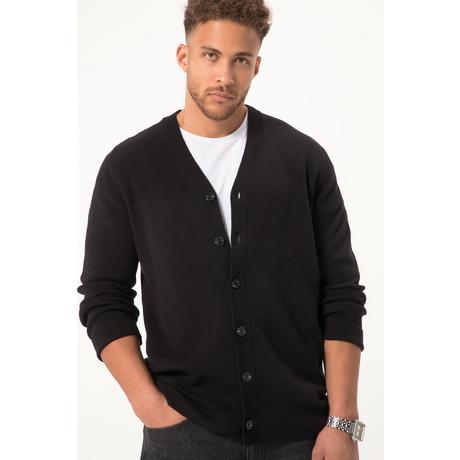 Sthuge  Cardigan col en V, esprit université américaine - jusqu'au 8 XL 