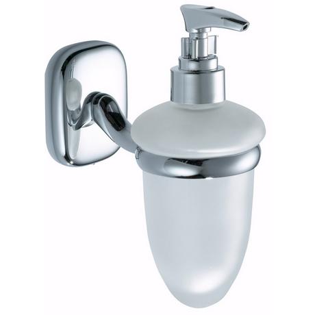 NAPOLI Glasseifenspender verchromt  