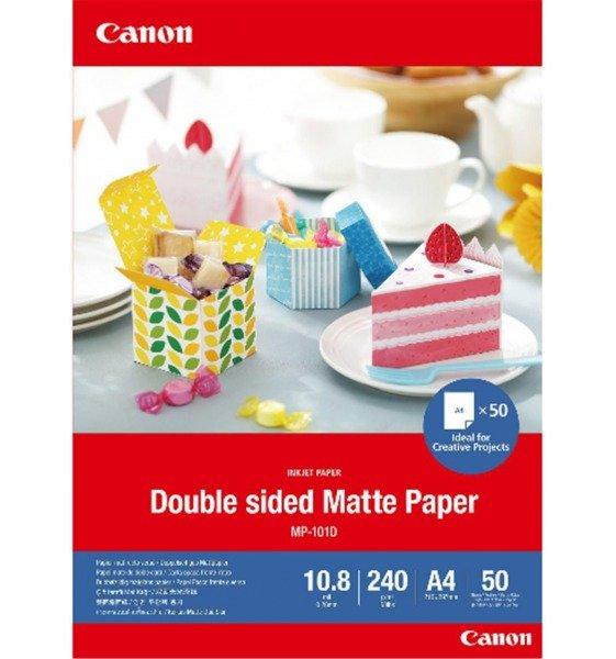 Canon Fotopapier MP-101D Double sided Matte A4  