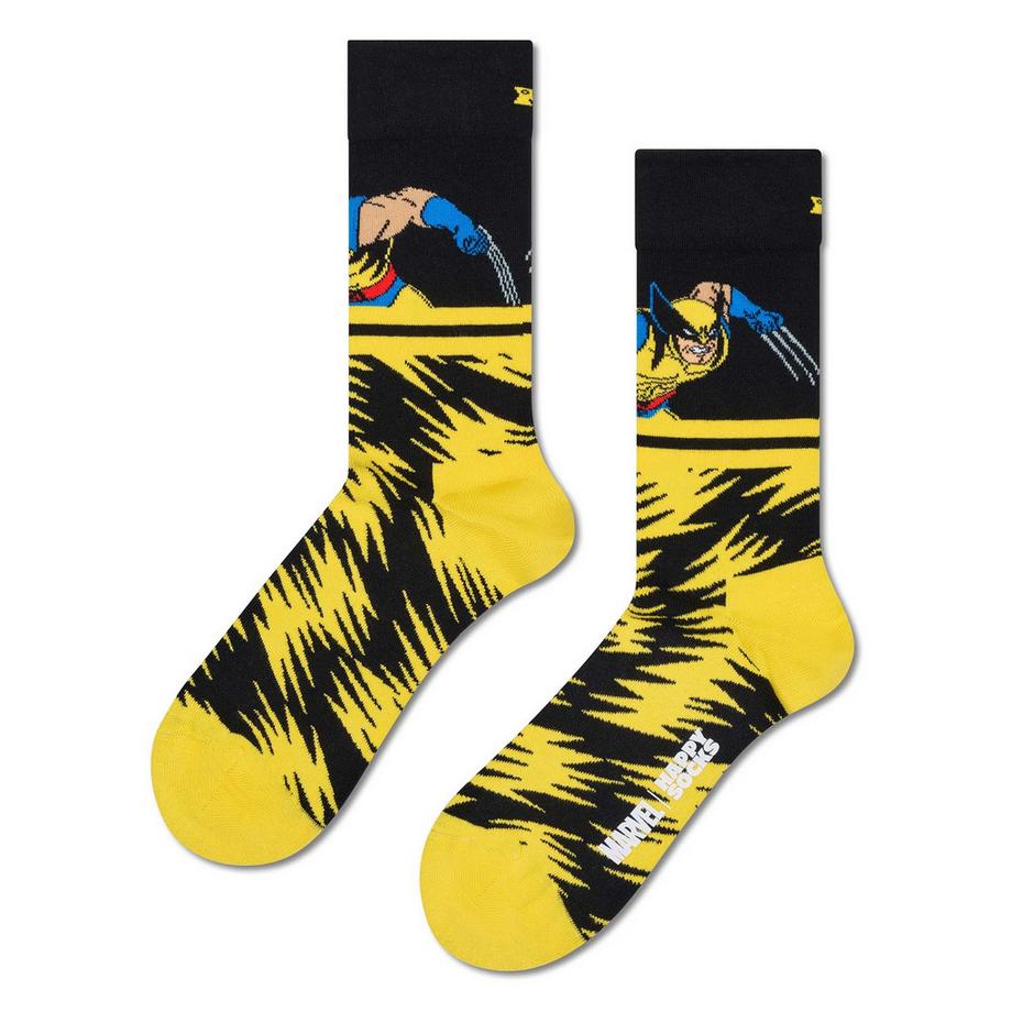 Happy Socks MARVEL X-Men Confezione da 3 Calzini Set Regalo  