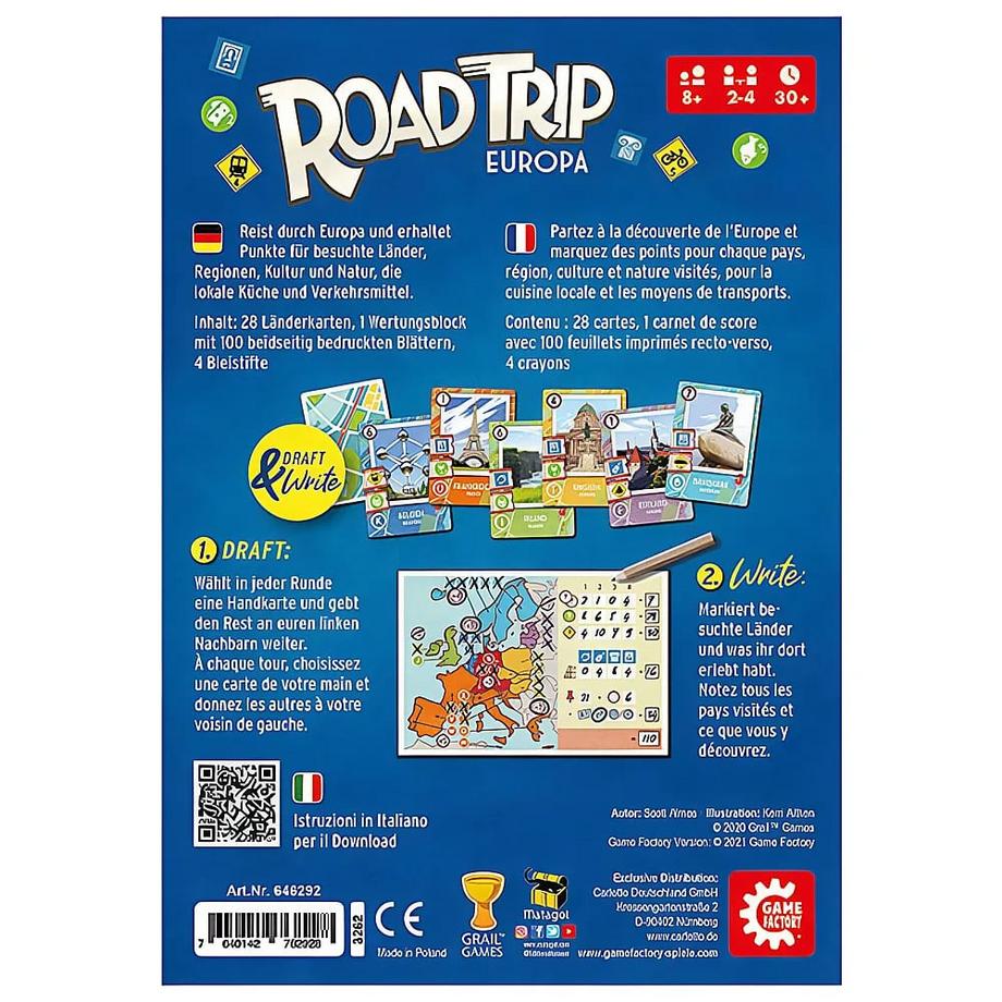 Game Factory  Road Trip Europa 