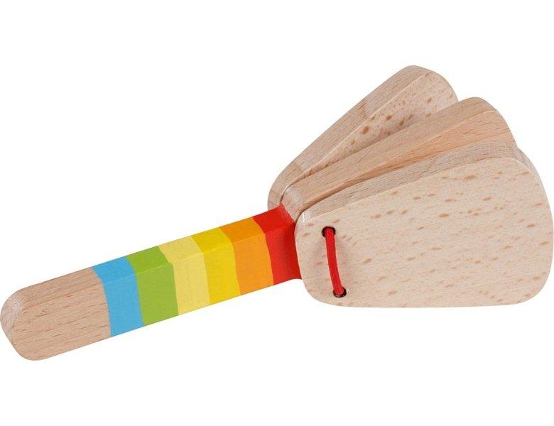 Image of Stielkastagnette Regenbogen