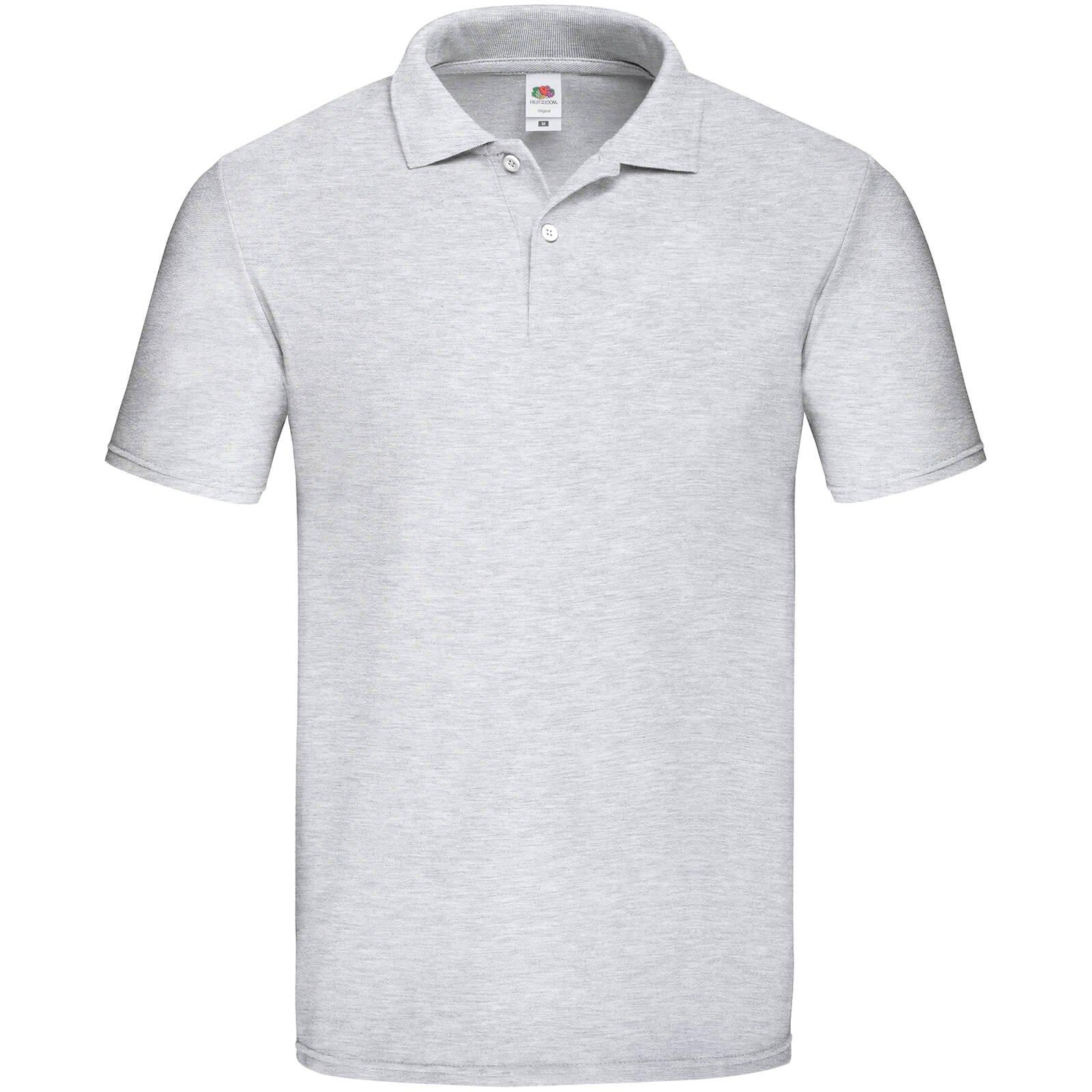 Image of "original" Poloshirt Herren Grau 3XL