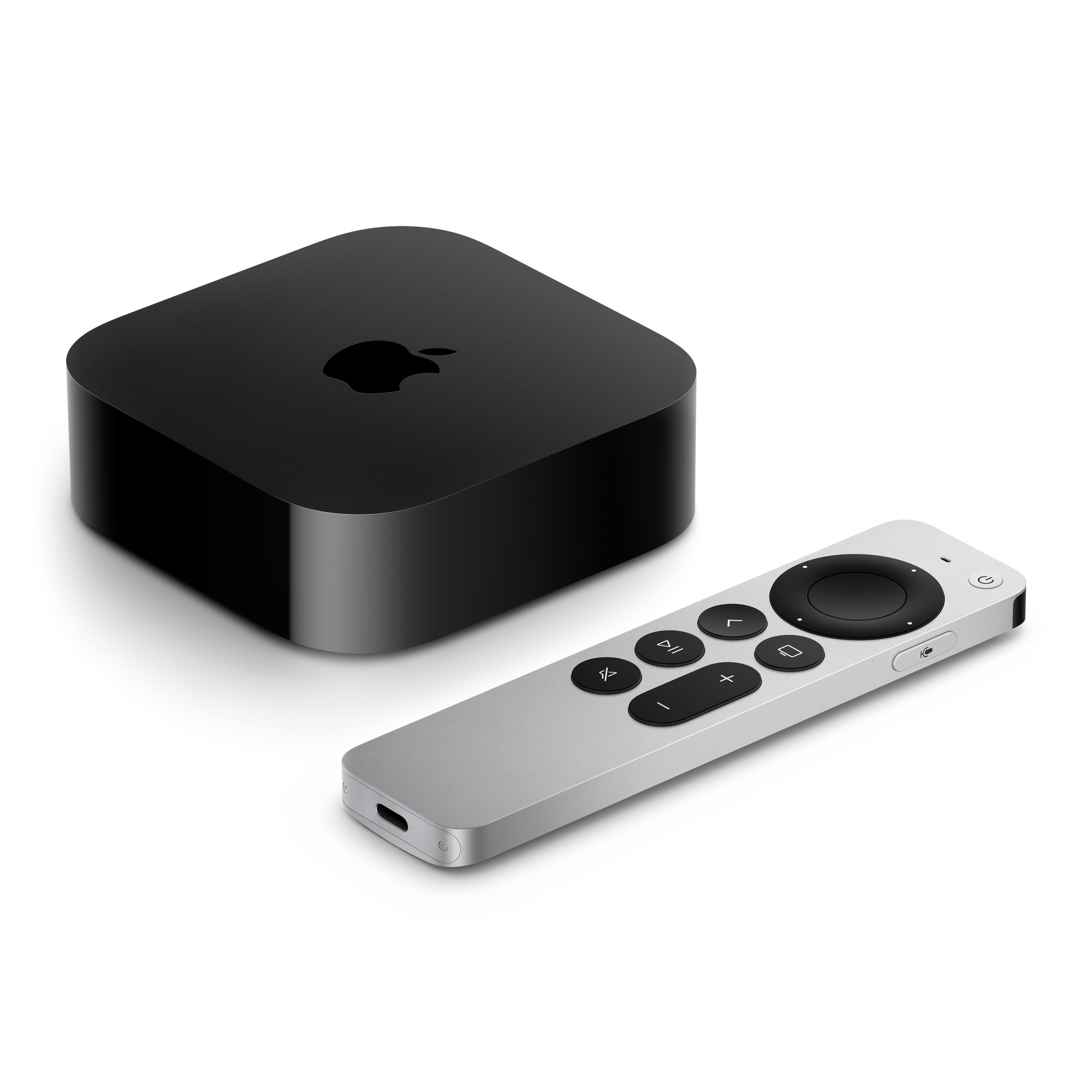 Apple  Apple TV 4K Noir, Argent 4K Ultra HD 128 Go Wifi Ethernet/LAN 