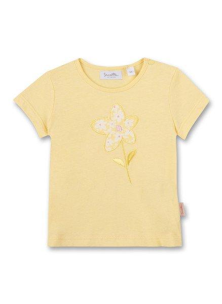 Image of Baby Mädchen T-shirt Blume Gelb Unisex Gelb 56
