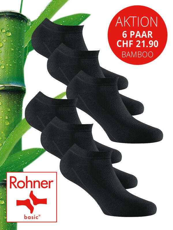 Rohner  Sneakersocken Bamboo 