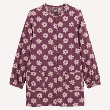 Bastelschürze mit Blumenprint