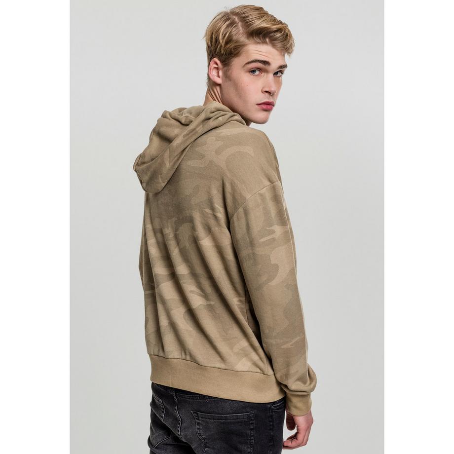 URBAN CLASSICS Felpa con cappuccio Camo  