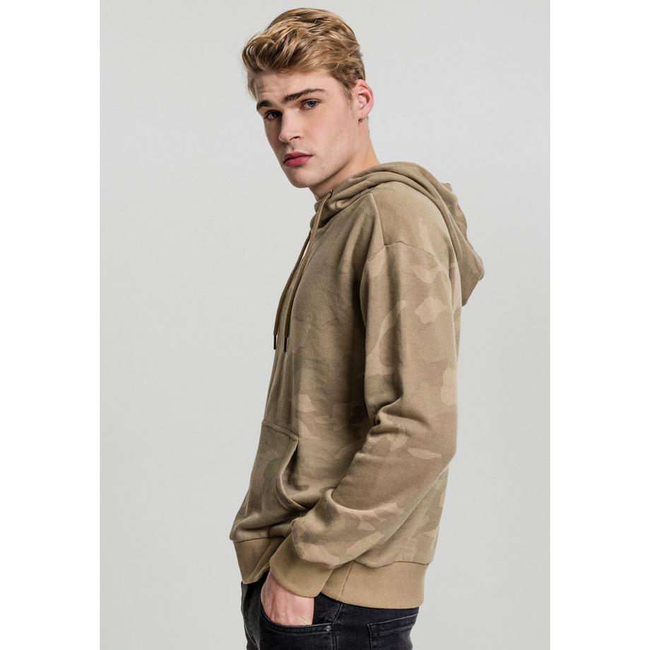 URBAN CLASSICS Felpa con cappuccio Camo  