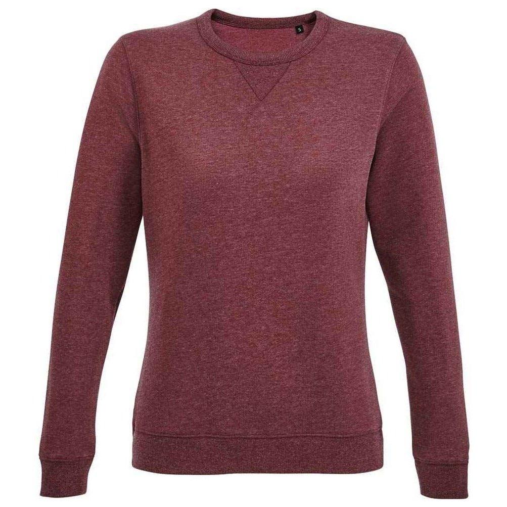 Image of Sully Sweatshirt Damen Dunkelrot L