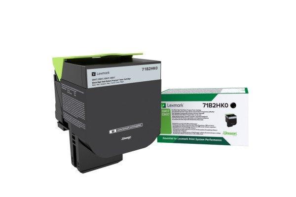 Lexmark  LEXMARK Toner-Modul HY return schwarz 71B2HK0 CS31/41/51x 6000 Seiten 