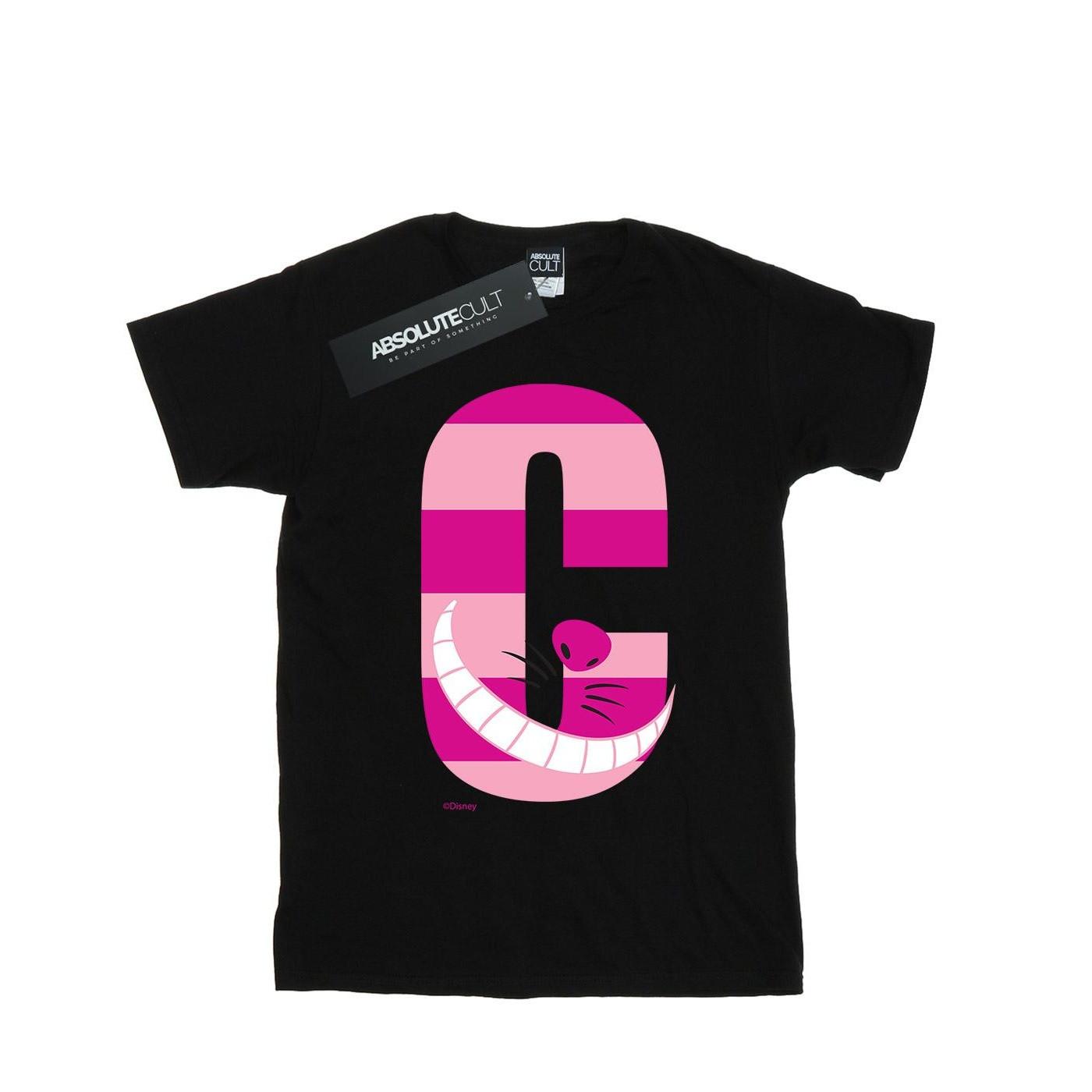 Image of Alphabet A Is For Alice Tshirt Herren Schwarz S