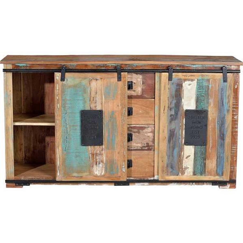 mutoni Madia Iria legno riciclato multicolor 130  