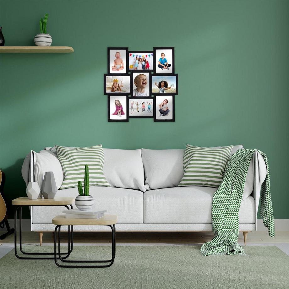 B2X Bilderrahmen Collage 9 Bilder  
