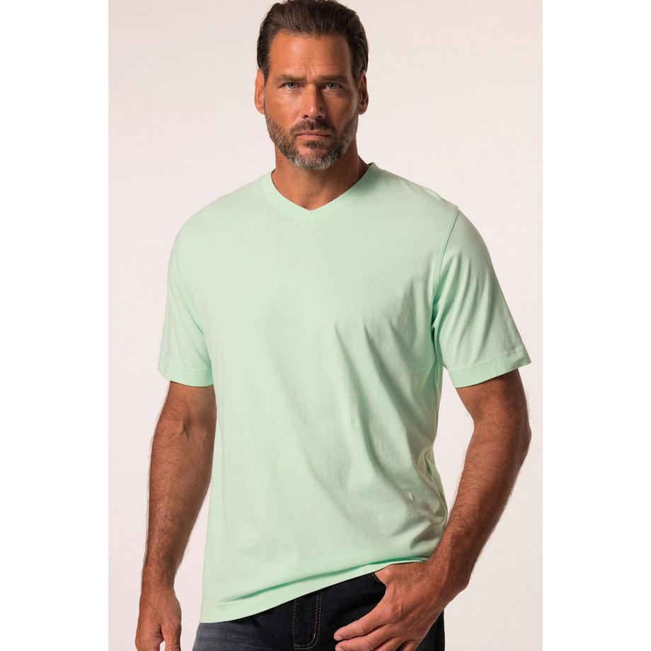 JP1880 Basic V-Ausschnitt Halbarm T-Shirt 2er-Pack  