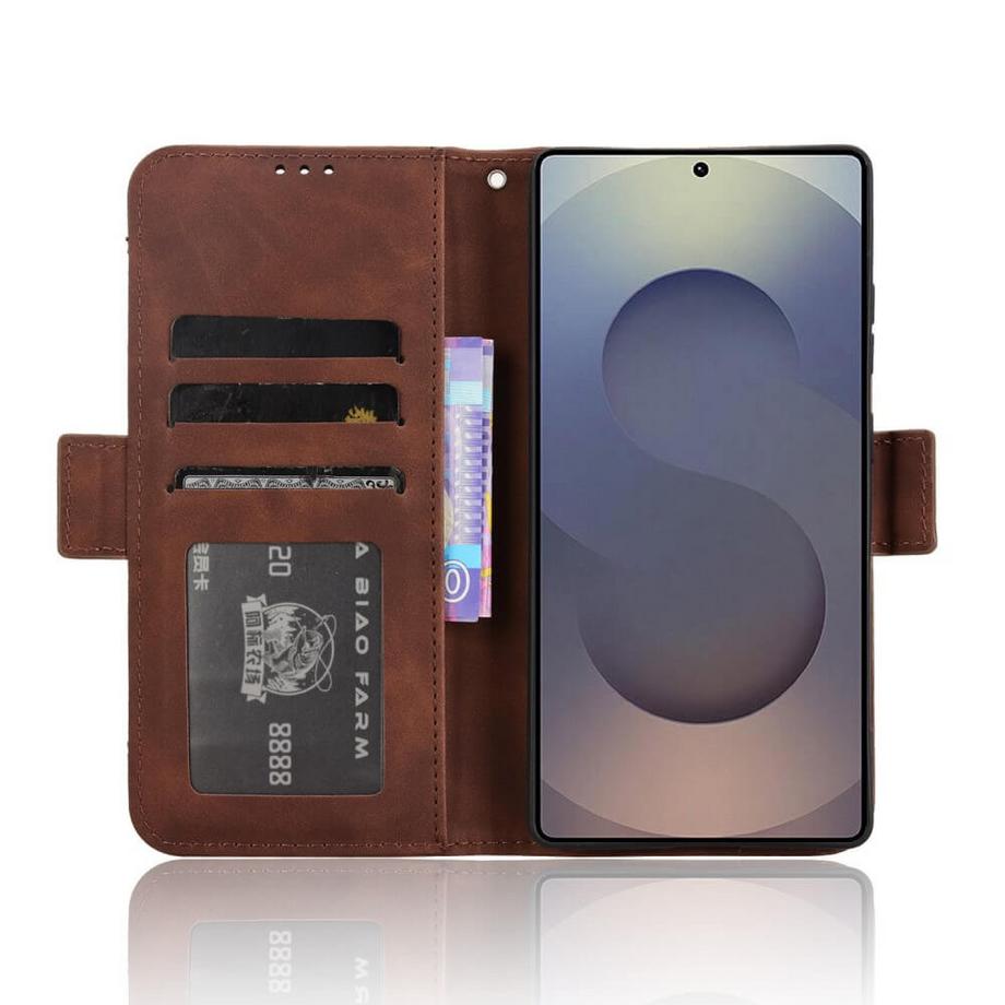 Cover-Discount  Galaxy S25 Ultra - Etui viele Kartenfächer 