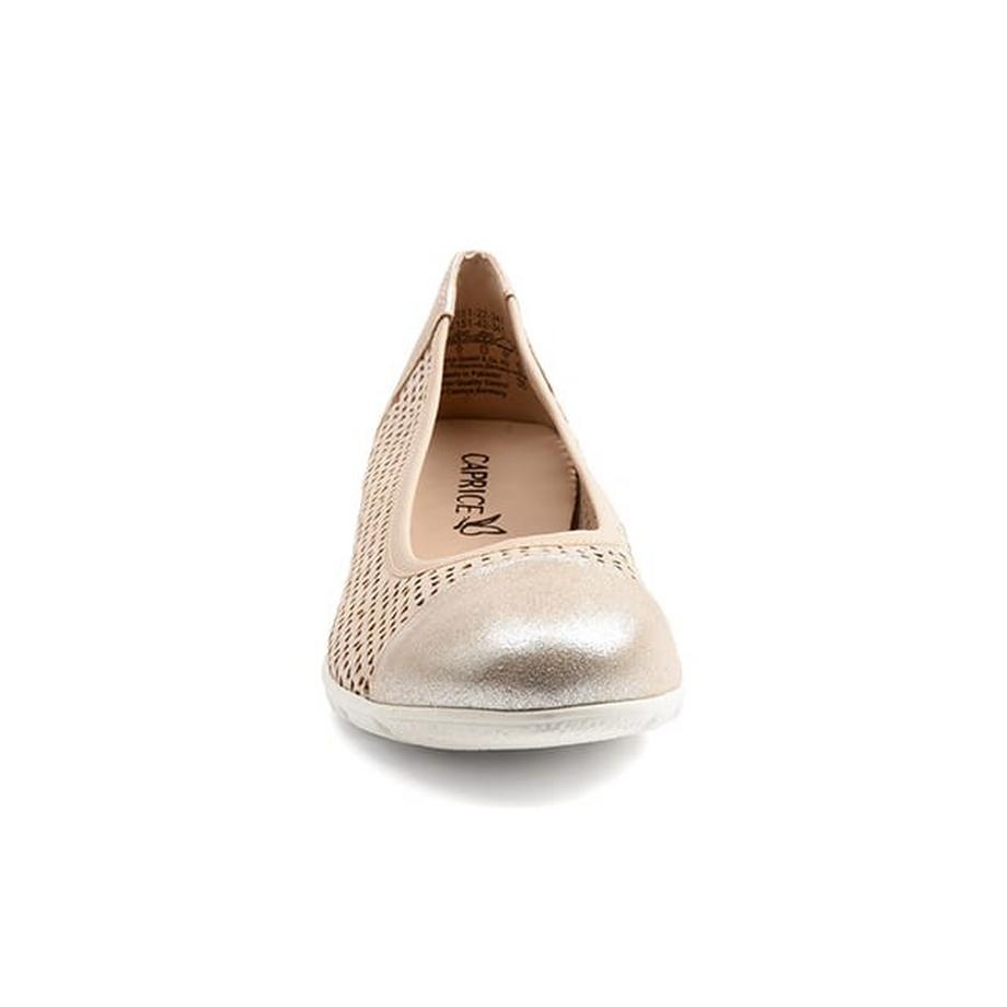 CAPRICE Vivian L Ballerine in Pelle Traforata  