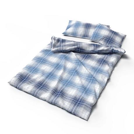 Lotus Bettwaren Lotus Mark Bambus Bettwäsche Karomuster  