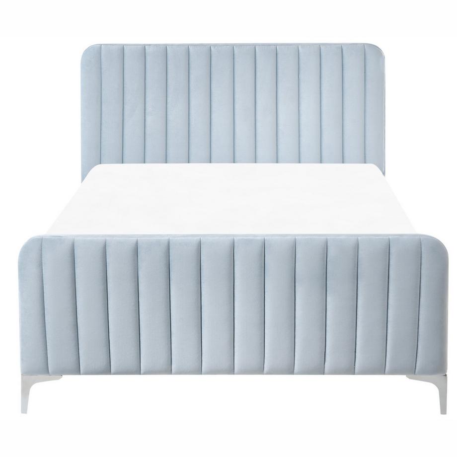 Beliani Letto en Velluto  LUNAN  