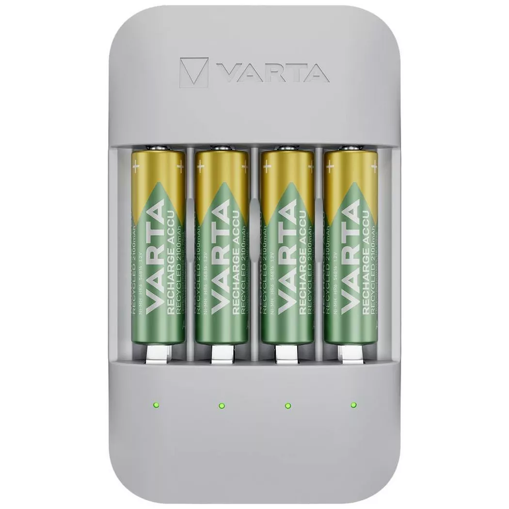 Varta 57683101121 Eco Pro Charger Fast Gentle Recycled Casing