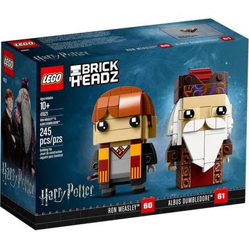 LEGO Brickheadz Ron Weasley und Albus Dumbledore 41621