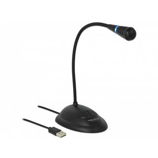 DeLock  Mikrofon USB mit Mute- und On/Off-Taste 