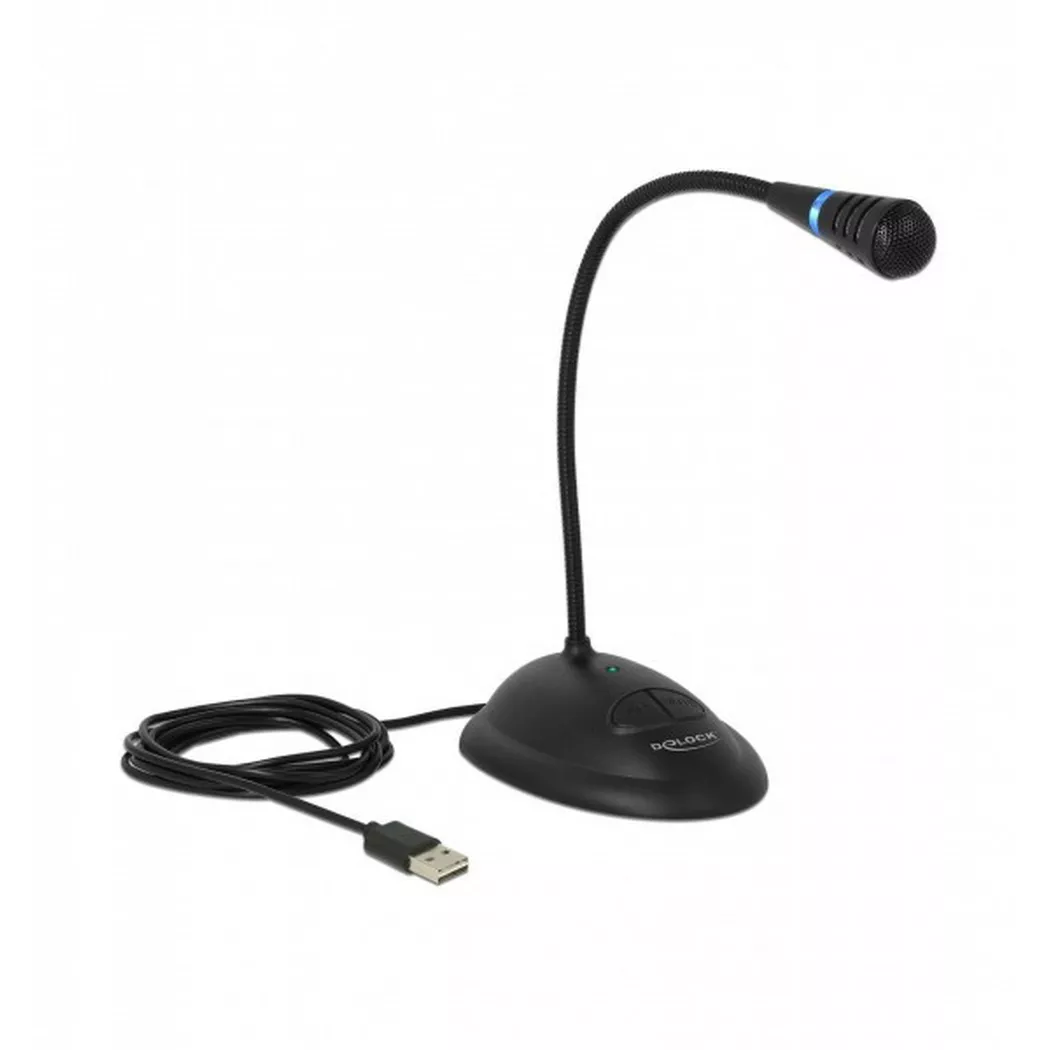 DeLOCK USB Gooseneck Microphone