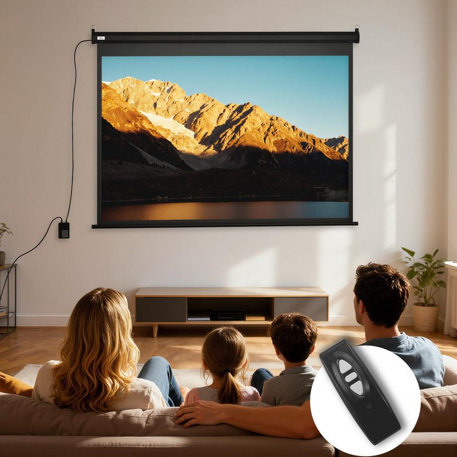 HOMCOM  Écran de projection 