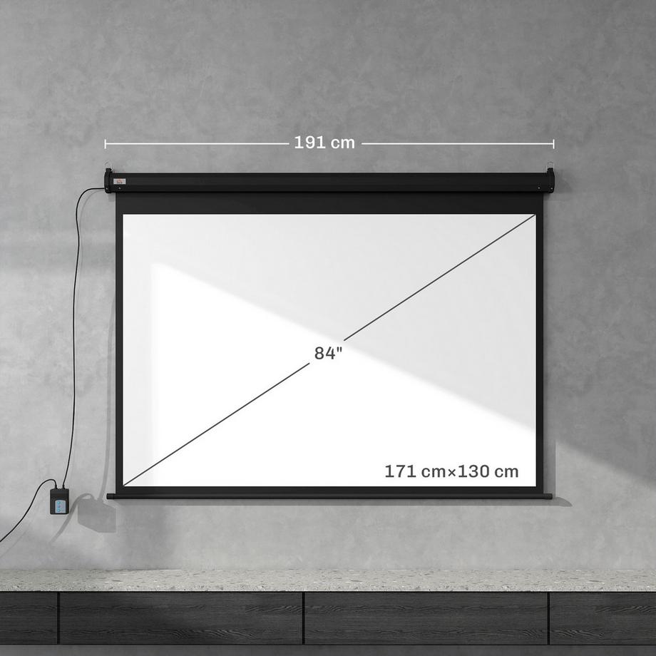 HOMCOM  Écran de projection 