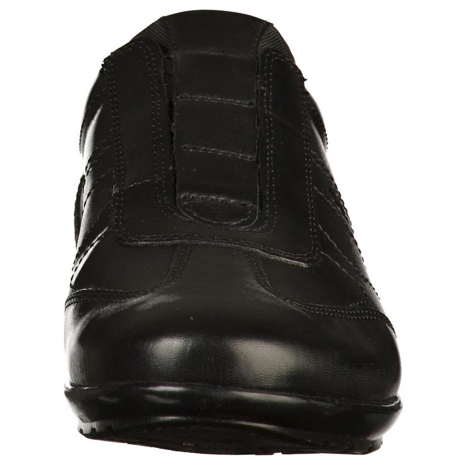 GEOX Symbol Chaussures Slip-On en Cuir Lisse  
