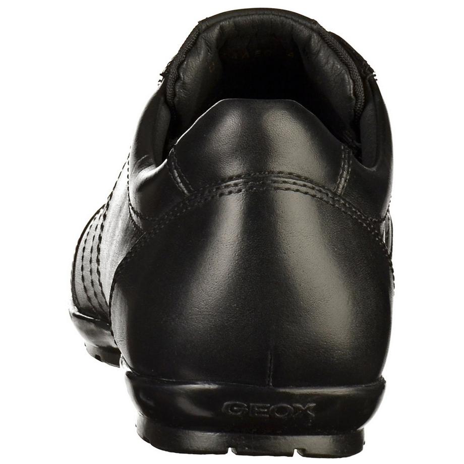 GEOX Symbol Chaussures Slip-On en Cuir Lisse  