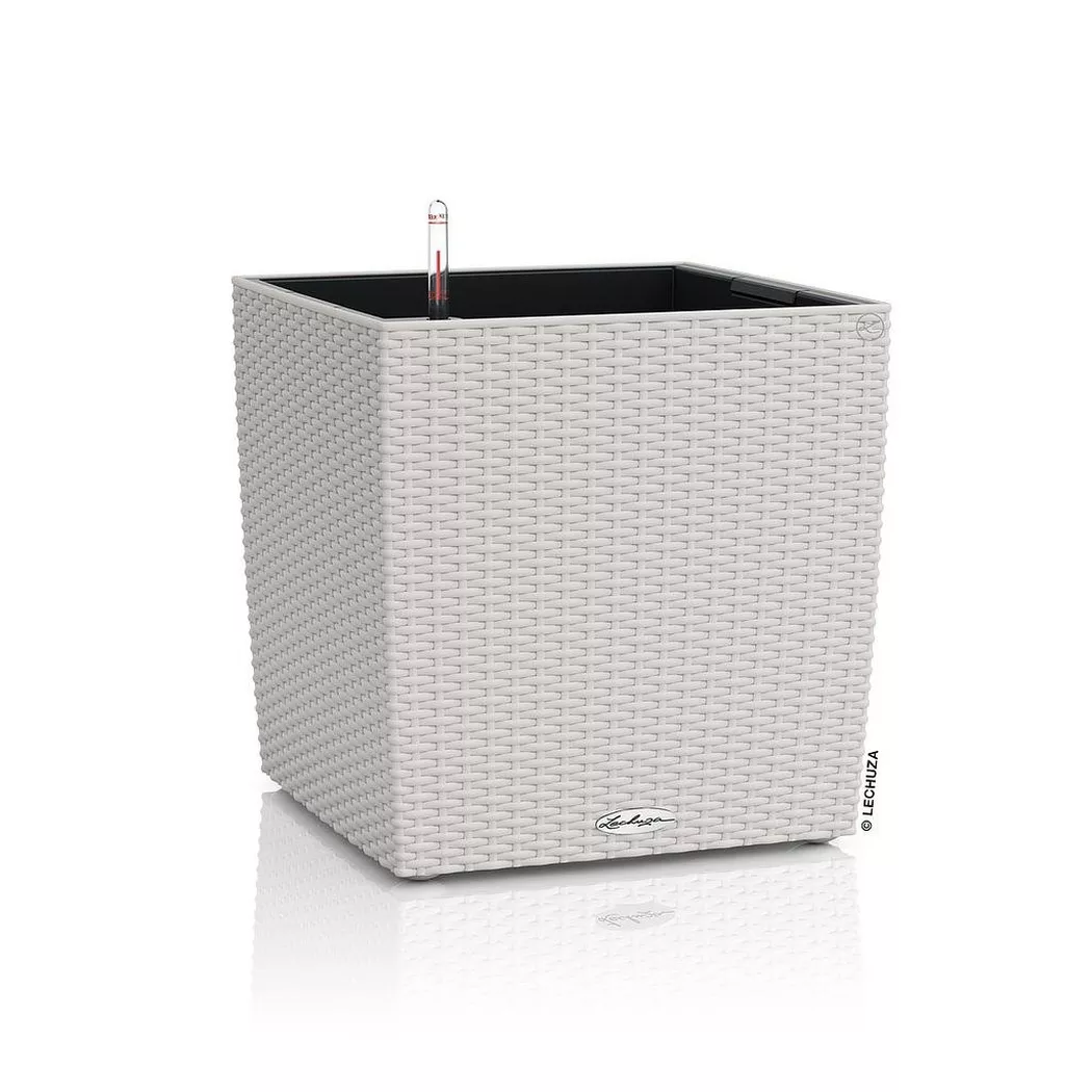 Lechuza - Trend Collection CUBE Cottage all-in-one, 40cm, Nerofumo