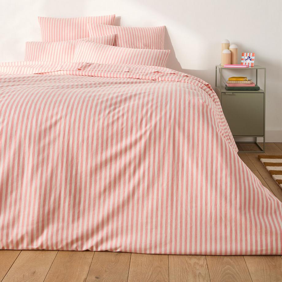 La Redoute Intérieurs Soizic Housse de Couette en Coton Rayé  