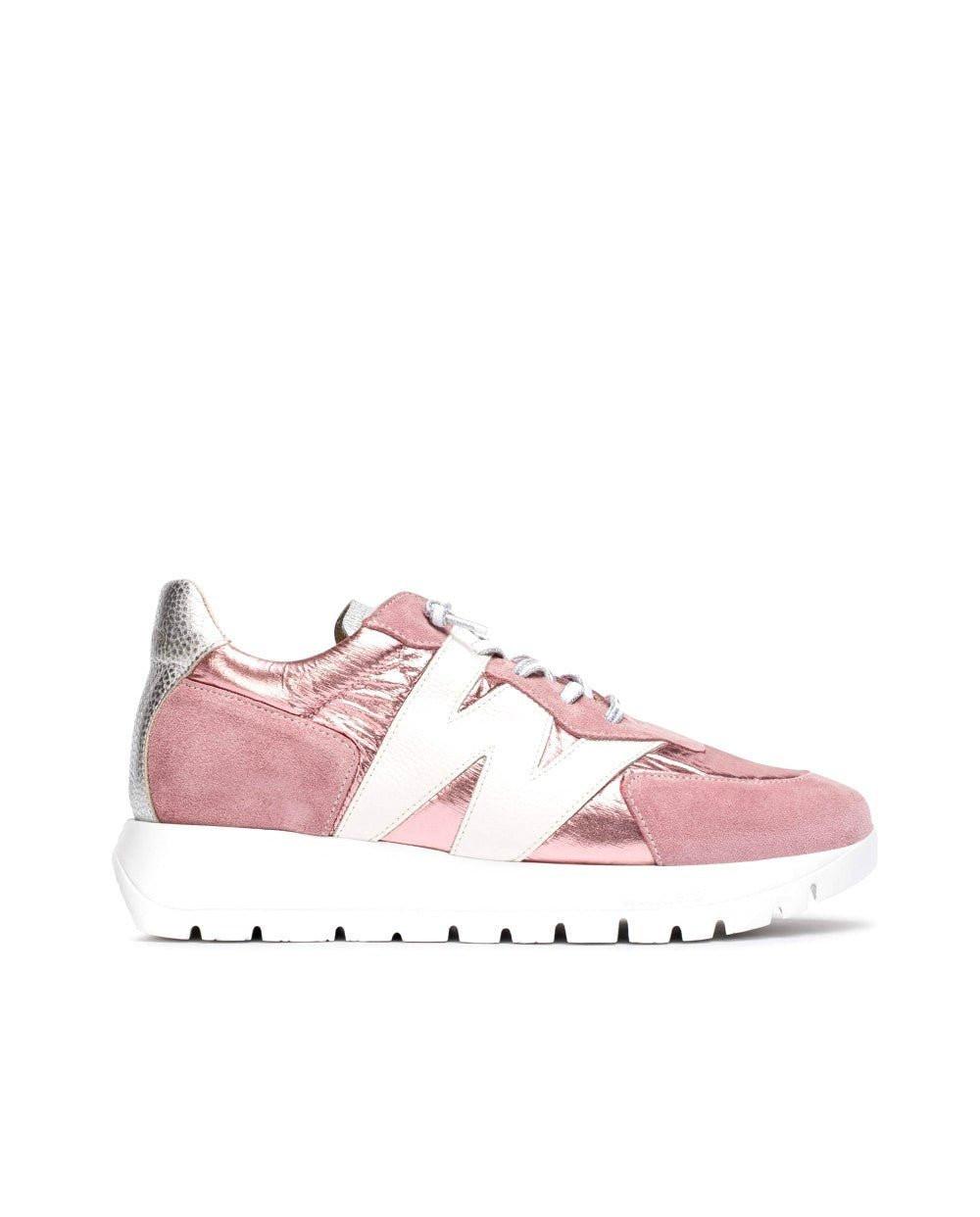 Image of Oslo - Wildleder Sneaker Damen Rosa 37