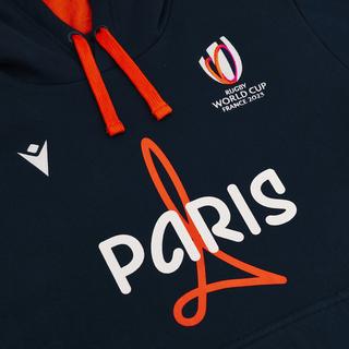 macron  weathirt à capuche rwc france 2023 pari 