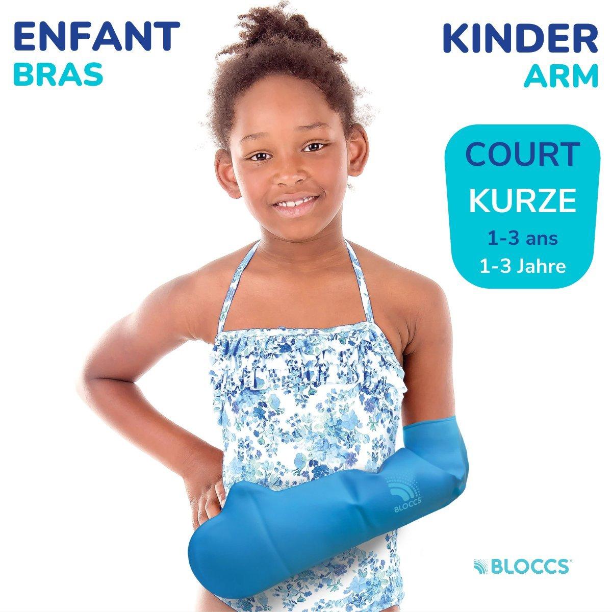 Bloccs  Protection de plâtre / pansement Bloccs pour bain et douche, étanche et résistant, Enfant 