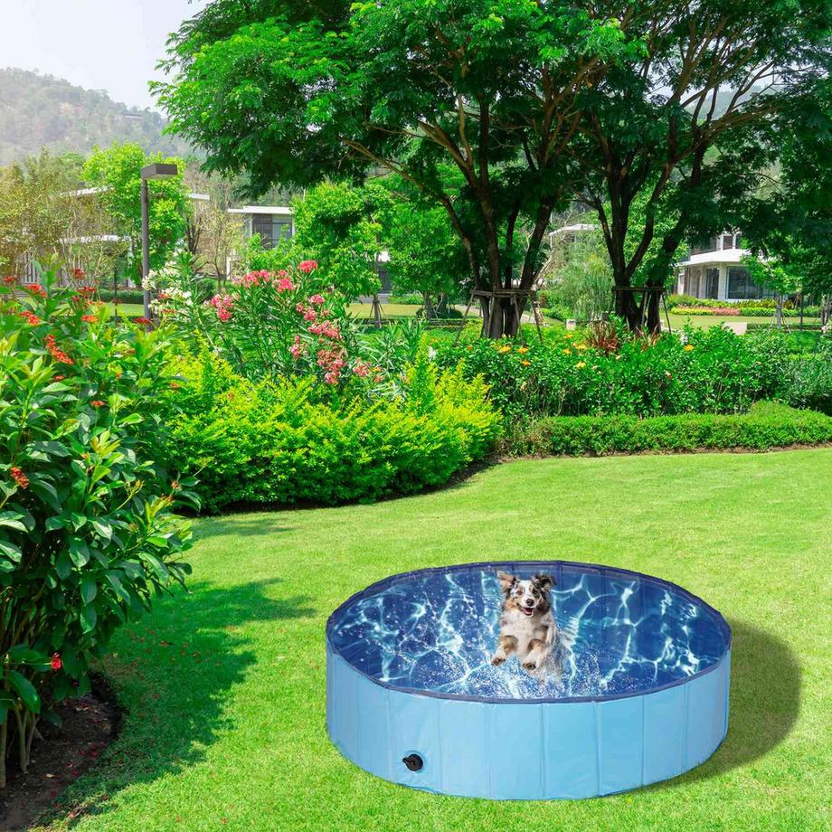 Northix  Blauer Hundepool 