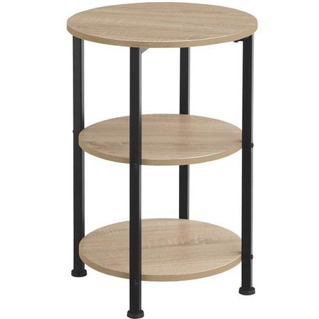 Tectake Table d’appoint COLCHESTER 40x61cm  