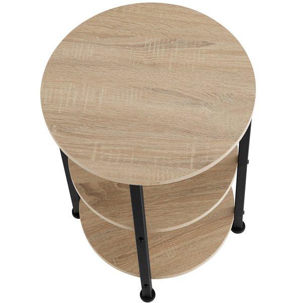 Tectake Table d’appoint COLCHESTER 40x61cm  