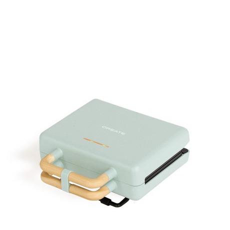 CREATE Stone 3 en 1 Studio- Sandwich et gaufrier avec assiettes changeables  