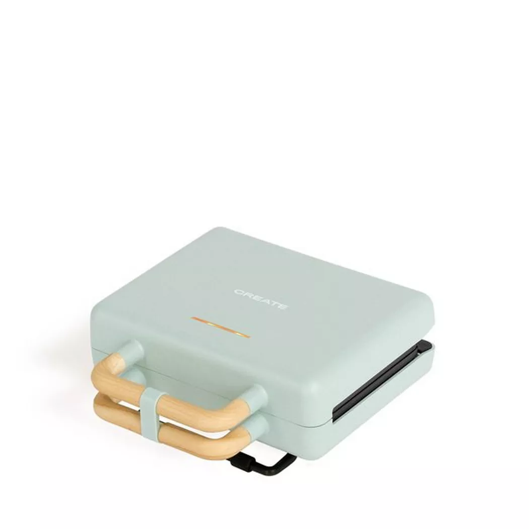 CREATE – Stone 3 IN 1 Studio Sandwich- und Waffeleisen mit austauschbaren Tellern, Hellblau